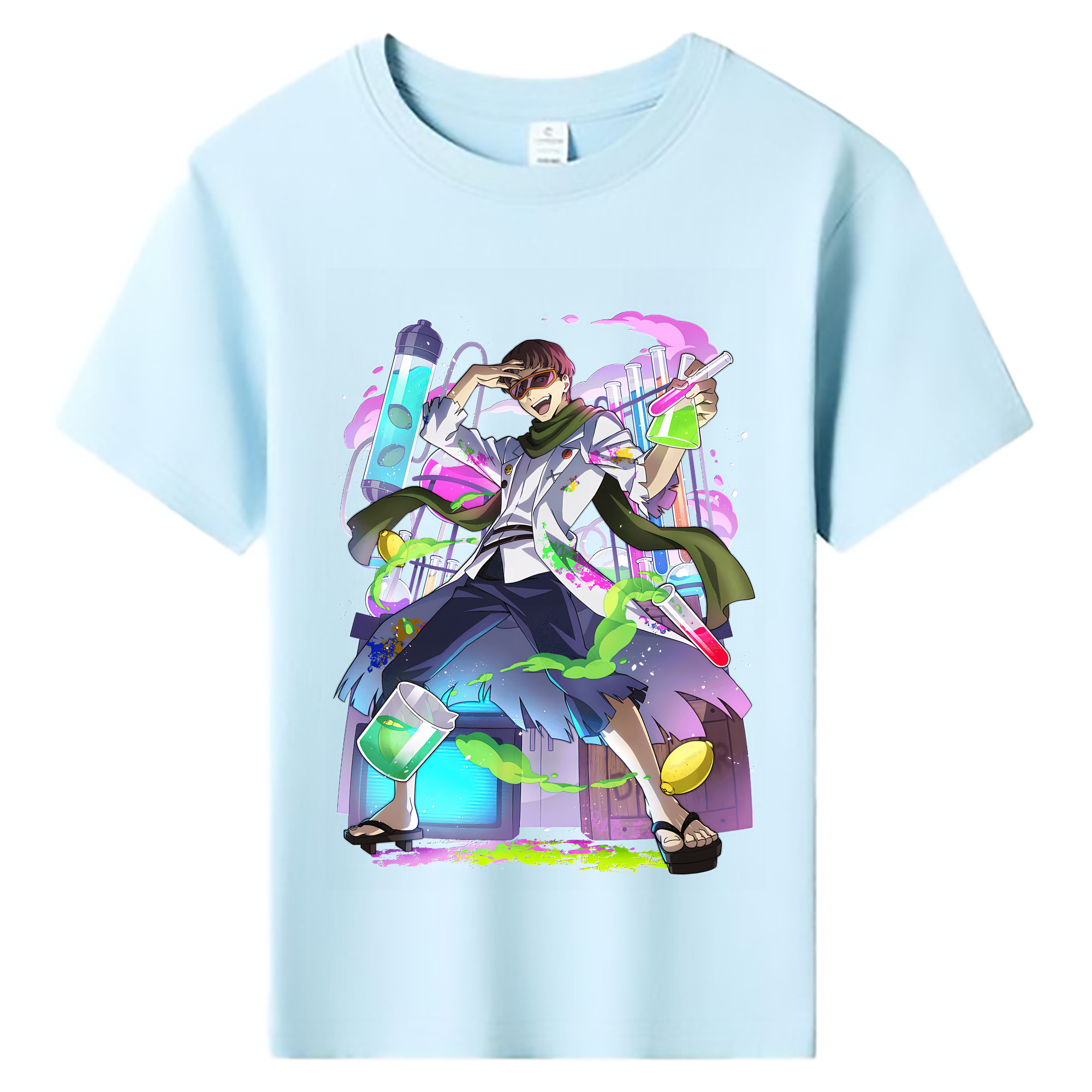 （画像用） 文豪ストレイドッグス Bungo Stray Dogs 綿100％キッズTシャツ（フロントプリント）